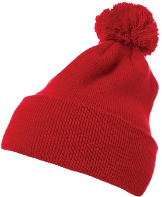 Flexfit Cuffed Pom Pom Knit Beanie