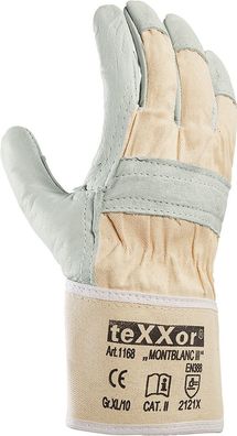 teXXor Rindvollleder-Handschuhe Montblanc Iii (12 Paar) 1168