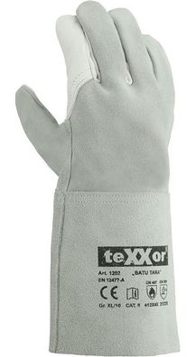 teXXor Schweißerhandschuhe Batu Tara (12 Paar) 1202