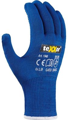 teXXor Schnittschutz-Feinstrickhandschuhe (12 Paar) 1948