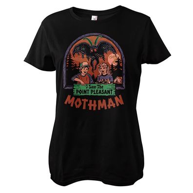 Steven Rhodes Damen T-Shirt I Saw The Point Pleasant Mothman Girly Tee