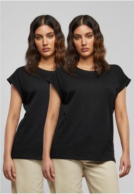 Urban Classics T-Shirt Pre-Pack Ladies Extended Shoulder Tee PP771