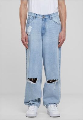 Urban Classics Heavy Ounce Knee Cut Baggy Fit Jeans TB6682