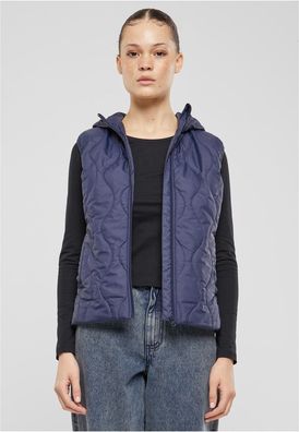 Urban Classics Damen Steppweste Ladies Super Light Puffer Vest TB7009