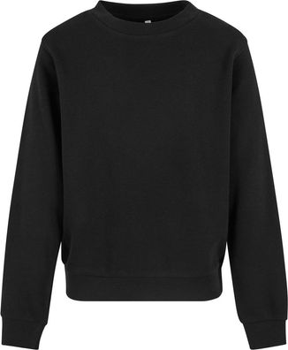 Urban Classics Mädchen Pullover Girls Oversized Light Terry Crewneck UCK6855