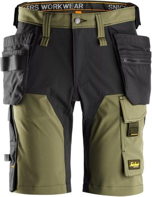 Snickers Workwear 6175, 4-Wege Stretchshorts mit Holstert. 6175