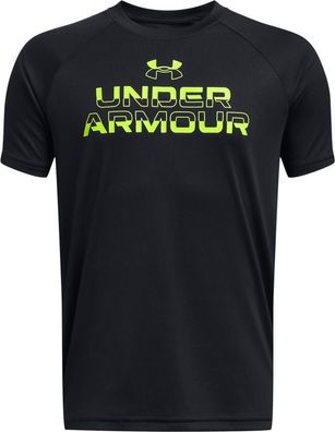 Under Armour Kinder T-Shirt Ua Tech Split Wordmark Ss