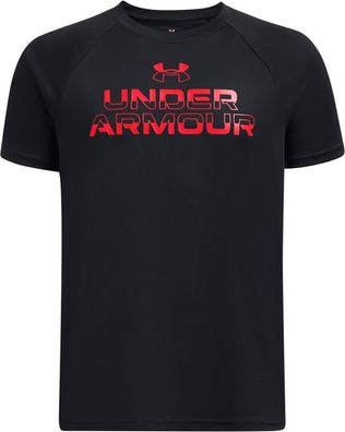 Under Armour Kinder T-Shirt Ua Tech Split Wordmark Ss