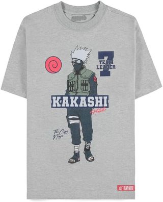 Naruto - Kakashi - Short Sleeved T-shirt (Loose Fit)