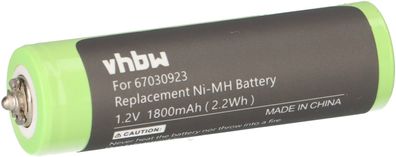 Akku für Braun 67030923 NI-MH, 1.2V, 1800mAh