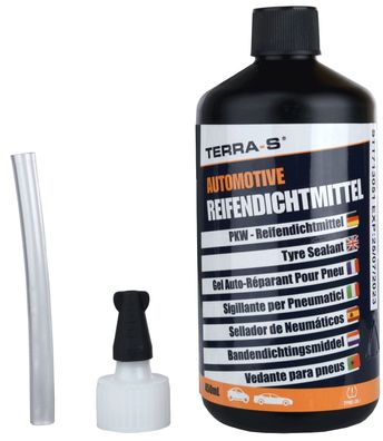 Terra S Nachfüllflasche 450ml für Reifenpannenset Reifen Pannenset MOBIL KIT
