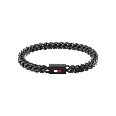 Tommy Hilfiger Herren Armband 2790649 Edelstahl, schwarz