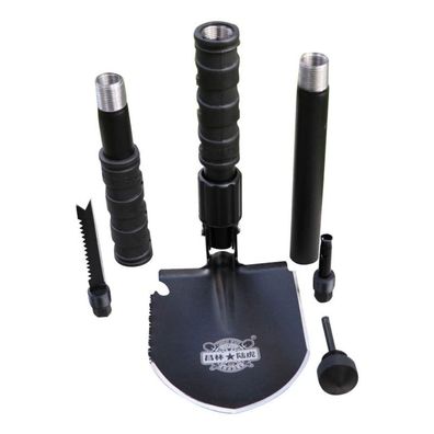 Survival Multifunktions Schaufel Kit Camping Outdoor Zelten Multitool Carbonsta... ->