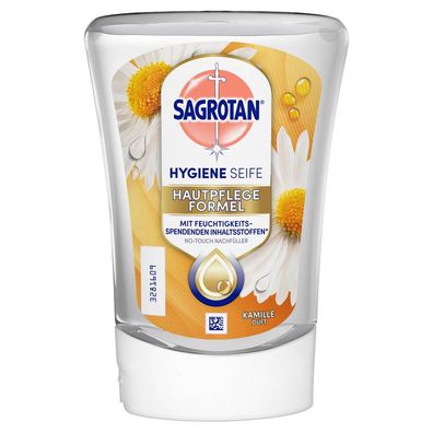 5x SAGROTAN® 3025776 No-Touch Flüssigseife Kamille 250 ml