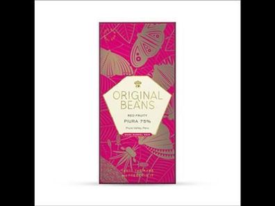 Original Beans 6x Original Beans Piura 75 % Bio Dunkelschokolade 70g