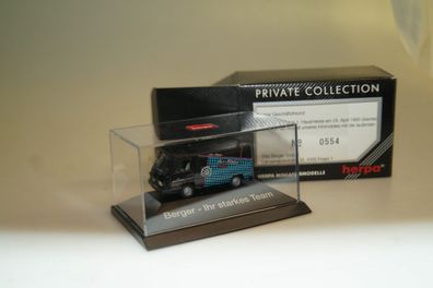 1:87 Herpa PC Box MB 100D Berger - Ihr starkes Team, neuw./ovp