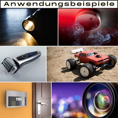 20x PATONA Li-Ion 3,7V Akku CR123A 16340 Zelle 700mAh 2,59Wh