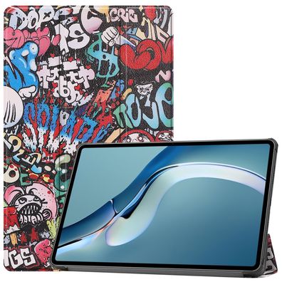 Hülle für Huawei MatePad Pro 2021 12.6 Zoll Cover Etui Auto Sleep/Wake Schutz