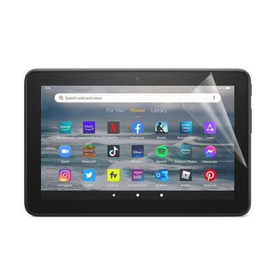 2x Klarsichtfolie für Amazon Fire 7 2022 12 Gen. 7 Zoll Displayfolie