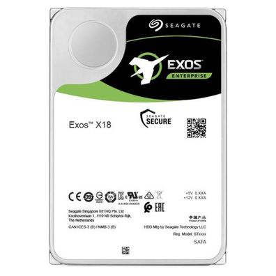 Seagate Exos X18 ST18000NM000J - Festplatte - 18 TB - intern - SATA 6Gb/s - 720... ->