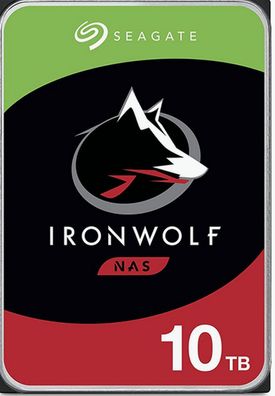 IronWolf NAS 10 TB CMR , Festplatte SATA 6 Gb/s, 3,5"