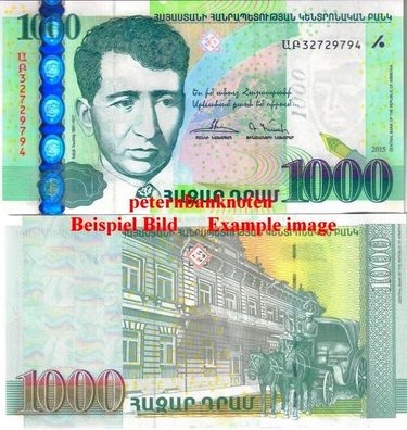 Armenien / Armenia 1000 Dram 20.15 Unc P. 55 6382#