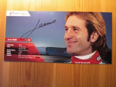 Formel 1 Rennfahrer Jarno Trulli - Autogramm!