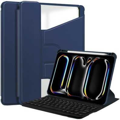 Hülle für Apple iPad Pro 11 2024 M4 5. Gen 11 Tasche Cover Schutzhülle mit Stand