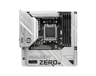 MSI B650M Project ZERO - Motherboard - micro ATX - Socket AM5 - AMD B650 Chipsa... ->