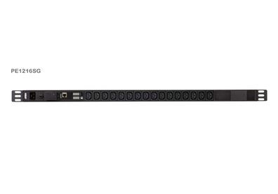 ATEN PE1216SG Basis PDU mit MessfunktionÜberspannungsschutz - (Offline-) USV - Rack-M