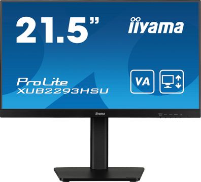 Iiyama ProLite XUB2293HSU-B7 - LED-Monitor - 54.6 cm (21.5")