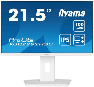 XUB2292HSU-W6 22IN ETE 21.5IN WHITE ETE IPS 1920X1080 1