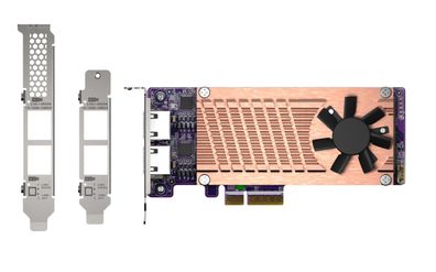 QNAP QM2-2P2G2T - Speicher-Controller - M.2 - M.2 NVMe Card / PCIe 3.0 (NVMe)