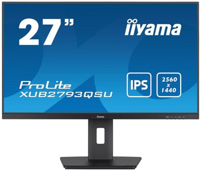 XUB2793QSU-B7 27IN QHD IPS MONI 2560X1440100HZ QHD 1MS 300CD HE