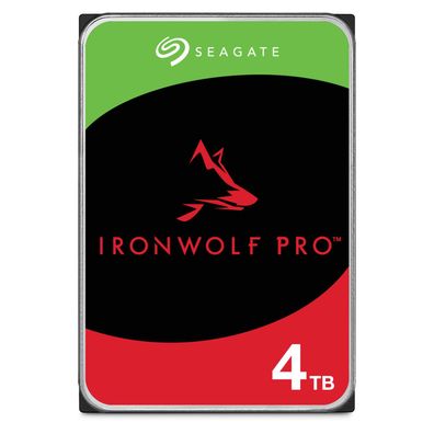 Seagate NAS HDD 4TB IronWolf 5400rpm 6Gb/s SATA 256MB cache 8,9cm 3,5Zoll 24x7 ... ->