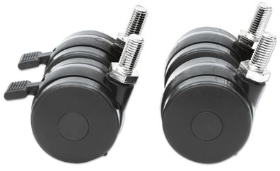 Intellinet Rollen fuer 48,3cm 19Zoll Schraenke Set besteht aus 4 Rollen davon 2... ->