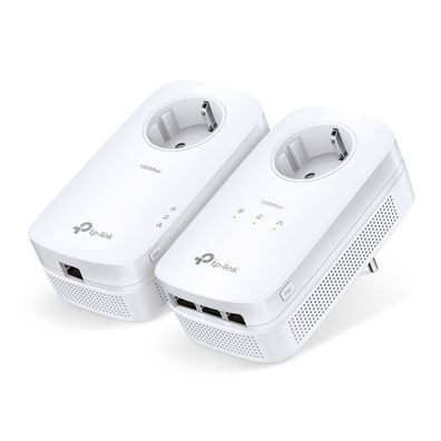TP-LINK TL-PA8033P KIT V4 - Starter Kit - Powerline Adapterkit 3-Port-Switch - ... ->