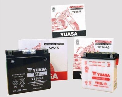 Batterie "YB14-B2" ETN: 514 014 014 Yuasa, Standar