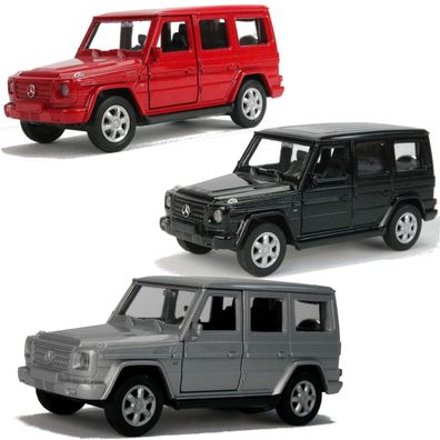 Mercedes G Klasse G500 11,5cm Modellauto 1:40 Modell Auto Spielzeug Geländewagen
