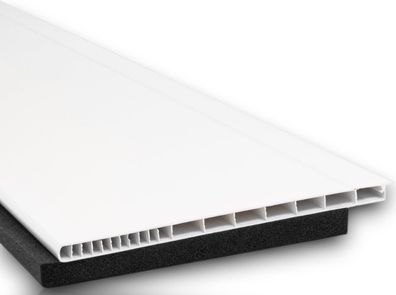 Rollladenkastendeckel mit Flex-Schaum weiß verschiedene Ausführungen