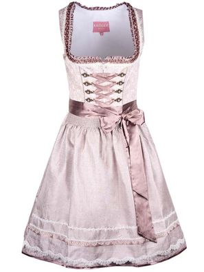 Krüger Dirndl Kimberly 50cm Länge rose - Größe: 44