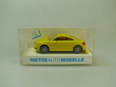 1:87 Rietze 10940 Audi TT 'GELB', neu