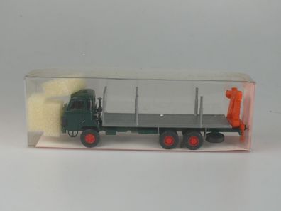 1:87 Roskopf 405 SAURER Holztransporter + Ladekran– NEU
