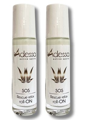 Adessa Set "Mini-Kraftpaket", SOS Rescue Roll-ON, 2 x 10 ml