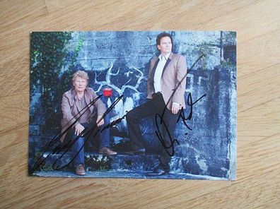 Musikstars Christian Franke & Edward Simoni - handsignierte Autogramme!!!