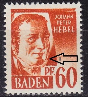 Germany Alliiert Franz. Zone [Baden] MiNr 0010 yv I ( * */mnh )