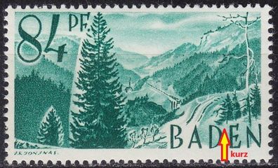 Germany Alliiert Franz. Zone [Baden] MiNr 0012 yv I ( * */mnh )