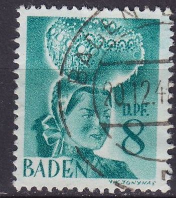 Germany Alliiert Franz. Zone [Baden] MiNr 0016 ( O/used )