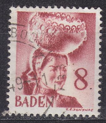 Germany Alliiert Franz. Zone [Baden] MiNr 0032 y ( O/used )