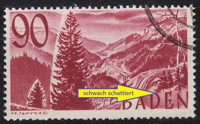 Germany Alliiert Franz. Zone [Baden] MiNr 0037 y I ( O/used ) [03]